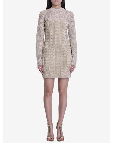 [해외직구] 24FW 발망 숏 원피스 DF2R8029KH69 GFM BEIGE