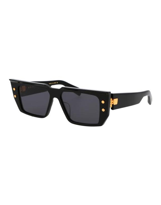 발망 [해외직구] 25SS 발망 선글라스 BPS128A54 A BLCK GOLD W DRK GREY 착용컷