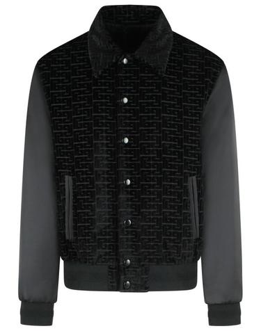 [해외직구] 26SS 발망 봄버 자켓 GH1TFA73MI21EAP Black