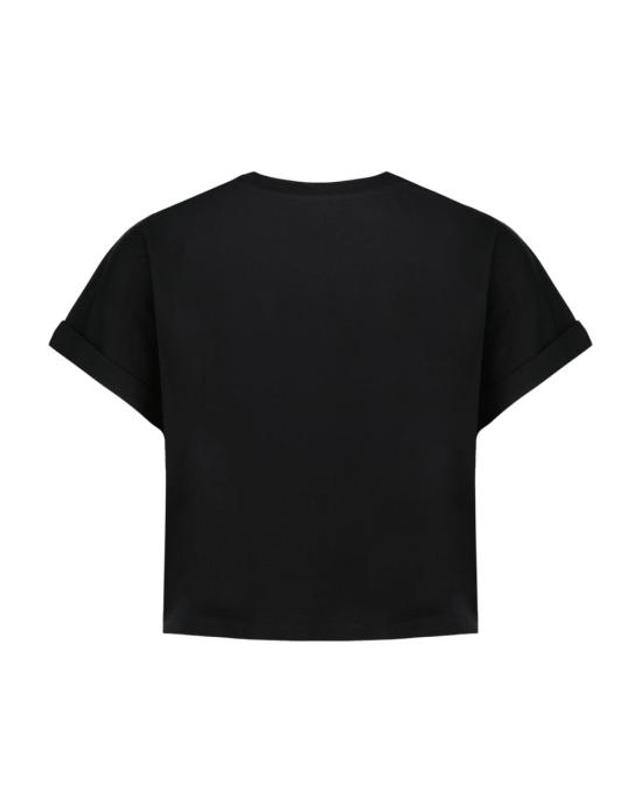 발망 [해외직구] 26SS 발망 반팔 티셔츠 FF2EE005BD36EAB BLACK 착용컷