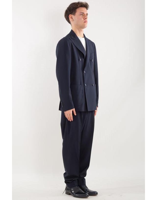 비아지오 산타니엘로 [해외직구] 25SS 비아지오 산타니엘로 수트 세트 E3832 V560 79B Blue 착용컷