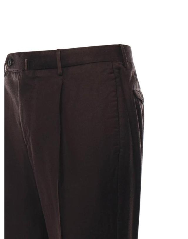 비아지오 산타니엘로 [해외직구] 25FW 비아지오 산타니엘로 수트 팬츠 FL399358 Brown 착용컷
