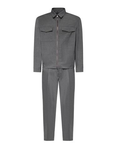 [해외직구] 26SS 비아지오 산타니엘로 수트 세트 E2989F95F GREY