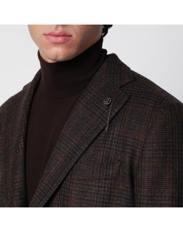 비아지오 산타니엘로 [해외직구] 26FW 비아지오 산타니엘로 자켓 Q5187NWO 64F BROWN 착용컷