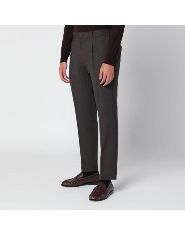 BIAGIO SANTANIELLO [해외] 26FW 비아지오 산타니엘로 수트 팬츠 E2706WO Brown