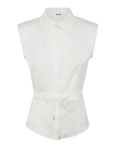 [해외직구] 24SS 블루걸 블라우스 RA4121T194203389 White