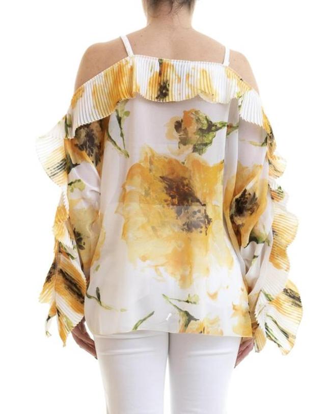 블루걸 [해외직구] 19SS 블루걸 블라우스 7567125 Multicolour 착용컷