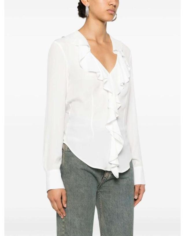 블루걸 [해외직구] 24SS 블루걸 미디 스커트 RA4142T333214300 WHITE 착용컷