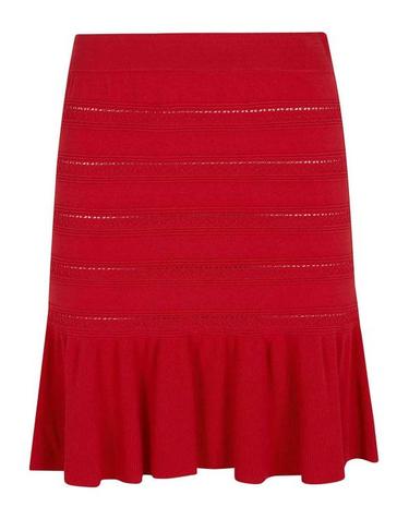 [해외직구] 25FW 블루걸 미디 스커트 RA6054MA89R81663 Red