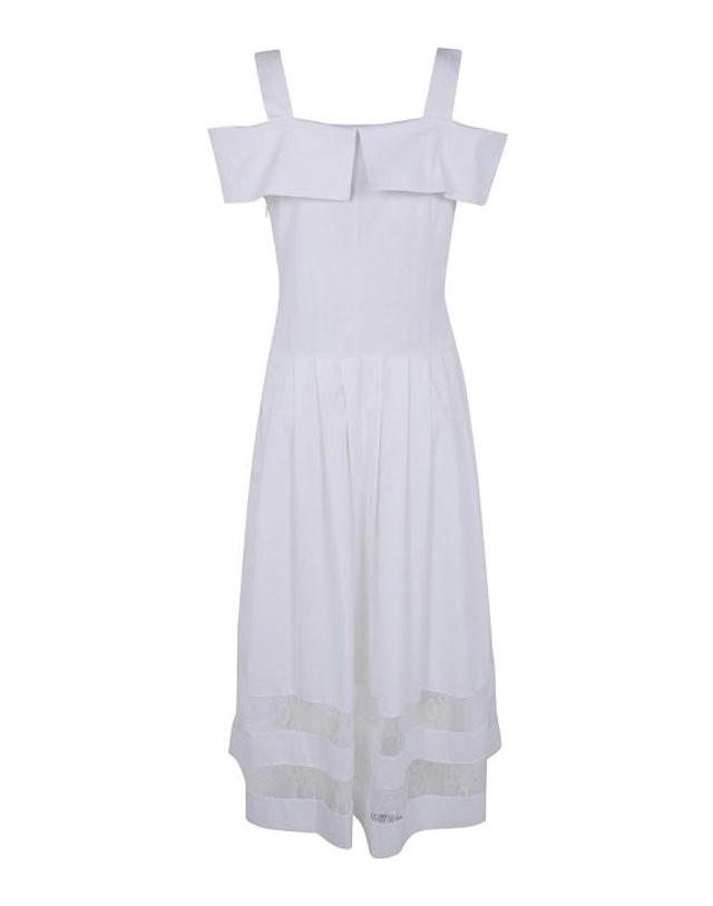 블루걸 [해외직구] 25FW 블루걸 롱 원피스 RA6154T544A11111 White 착용컷