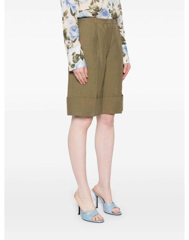 블루걸 [해외직구] 25SS 블루걸 숏팬츠 RA5181T882390622 GREEN 착용컷