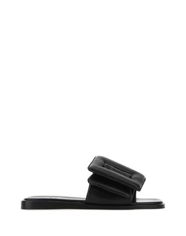 [해외직구] 23SS 보위 뮬 슬리퍼 PUFFYSANDAL BLACK