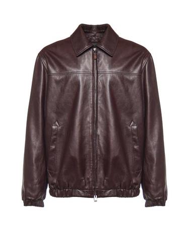 [해외직구] 26FW 카날리 가죽 자켓 O70533 LE00331901 BURGUNDY