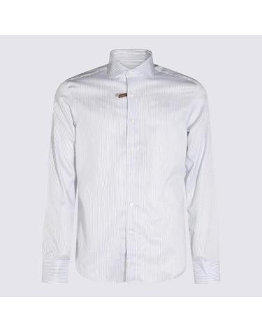 [해외직구] 26FW 카날리 셔츠 NCLX0C3 GR03828301 WHITE BLUE