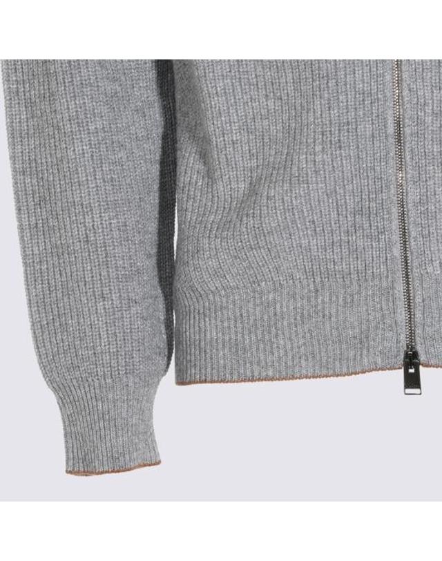 까날리 [해외직구] 26FW 카날리 스웨터 C1223 MK02552201 Grey 착용컷