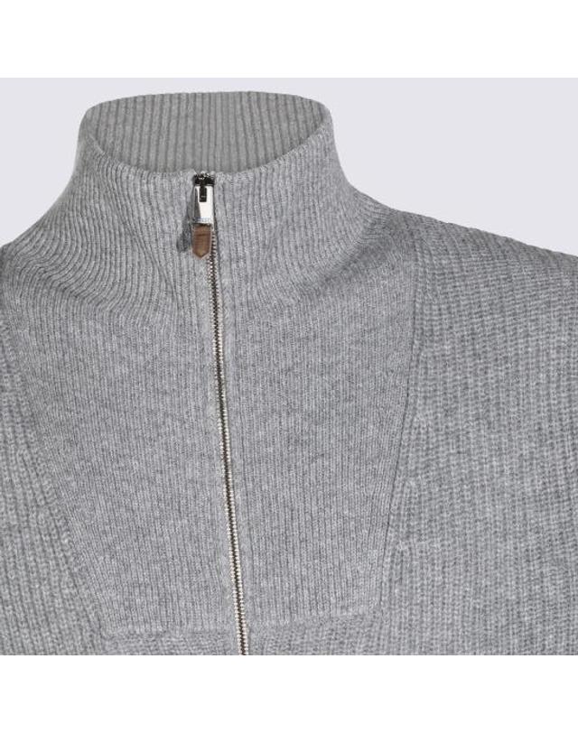 까날리 [해외직구] 26FW 카날리 스웨터 C1223 MK02552201 Grey 착용컷