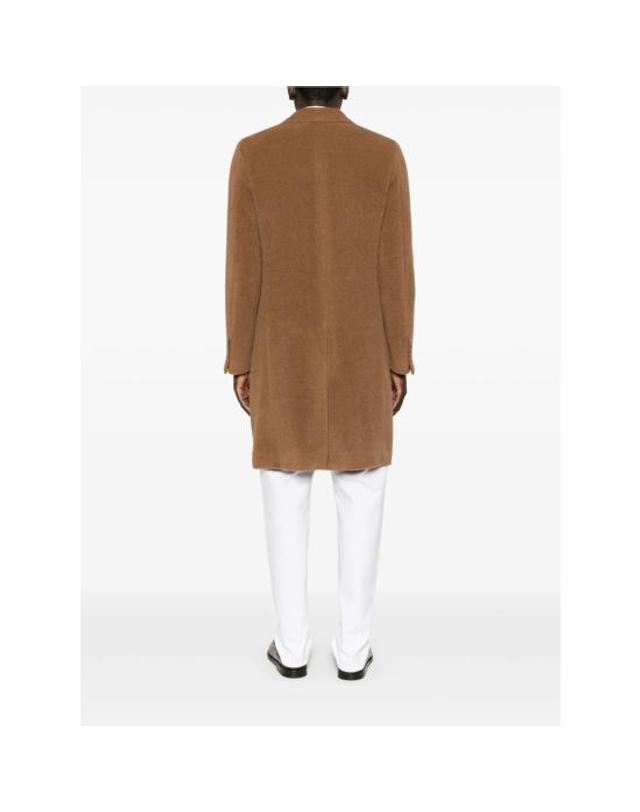 까날리 [해외직구] 26FW 카날리 코트 FX06128 50230 701 BROWN 착용컷
