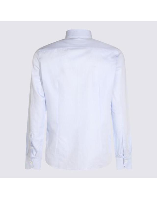 까날리 [해외직구] 26FW 카날리 셔츠 NCLX0C3 GR03819401 LIGHT BLUE 착용컷
