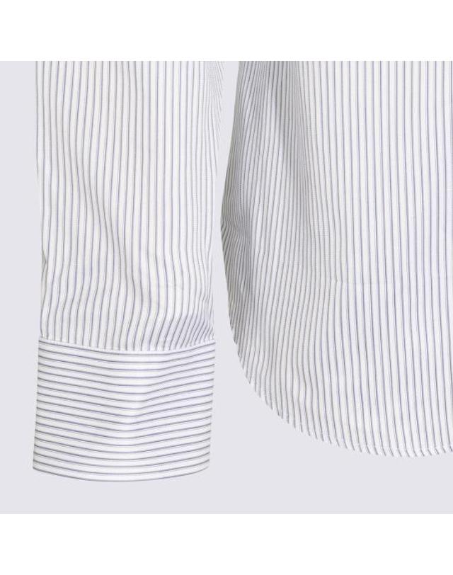 까날리 [해외직구] 26FW 카날리 셔츠 NCLX0C3 GR03828301 WHITE BLUE 착용컷