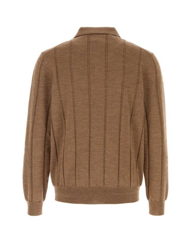 까날리 [해외직구] 26FW 카날리 폴로 티셔츠 MK02483C1134 502 Camel 착용컷