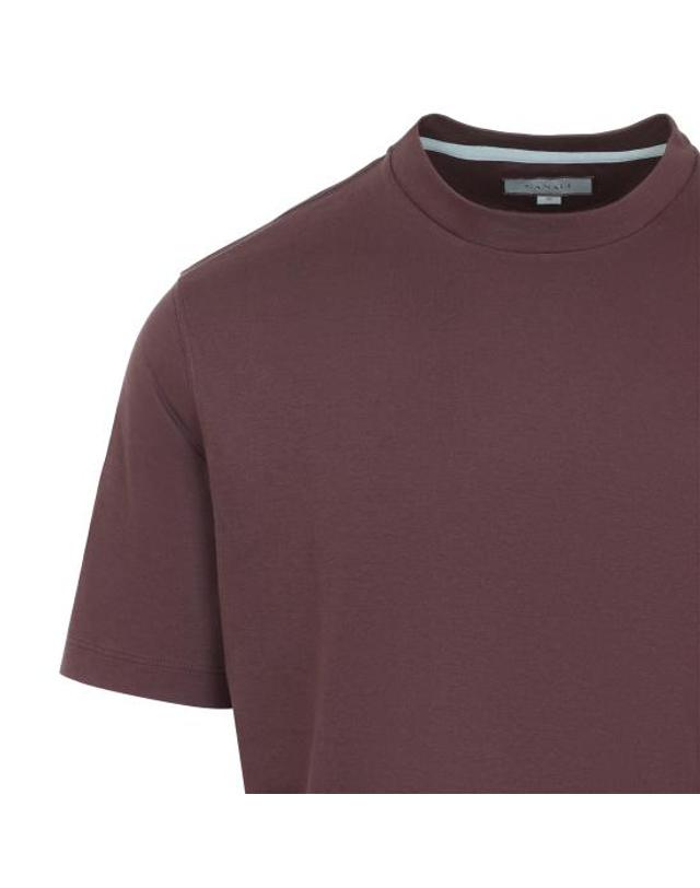 까날리 [해외직구] 26FW 카날리 반팔 티셔츠 T0965 MJ02451 902 BORDEAUX 착용컷