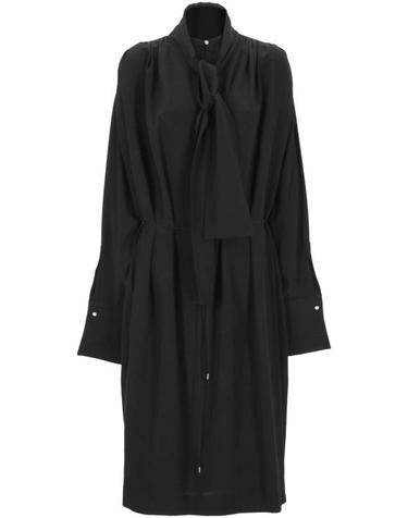 [해외직구] 25FW 까르벵 미디 원피스 6252K21174 N999 Deep Black