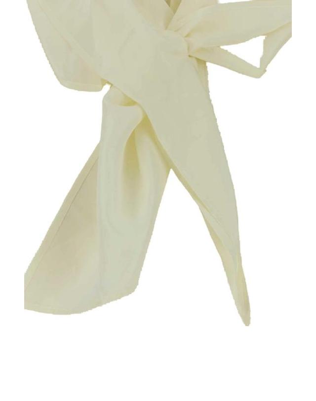 까르뱅 [해외직구] 25FW 까르벵 블라우스 6252K21135 N002 BEIGE 착용컷