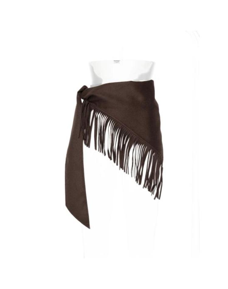 CARVEN [해외직구] 26FW 까르벵 머플러 스카프 6262K21160 AT406 N808 BROWN