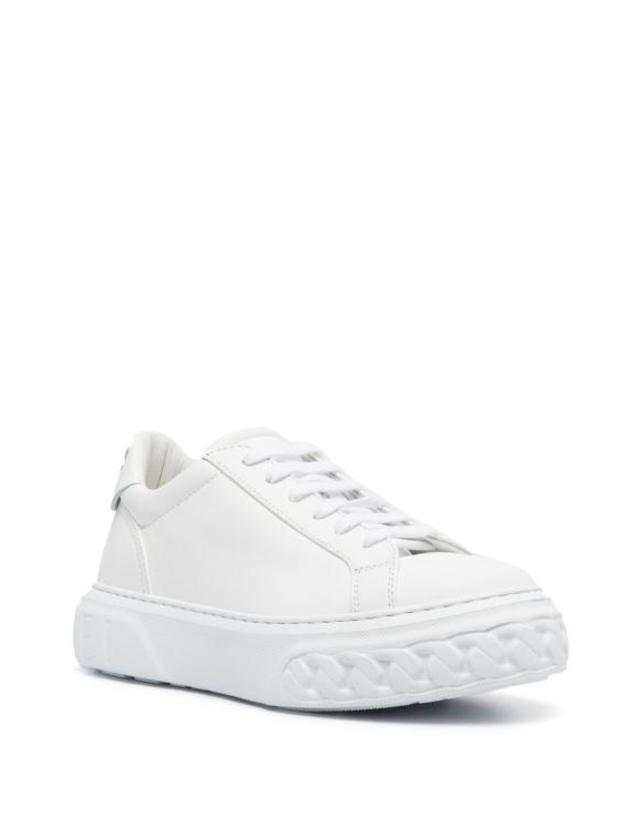 까사데이 [해외직구] 26FW 카사데이 스니커즈 2X869T0201C18639999 WHITE 착용컷