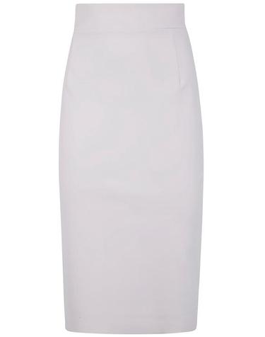 [해외직구] 25FW 키아라보니 미디 스커트 GOLUMI19ESB 554 WHITE