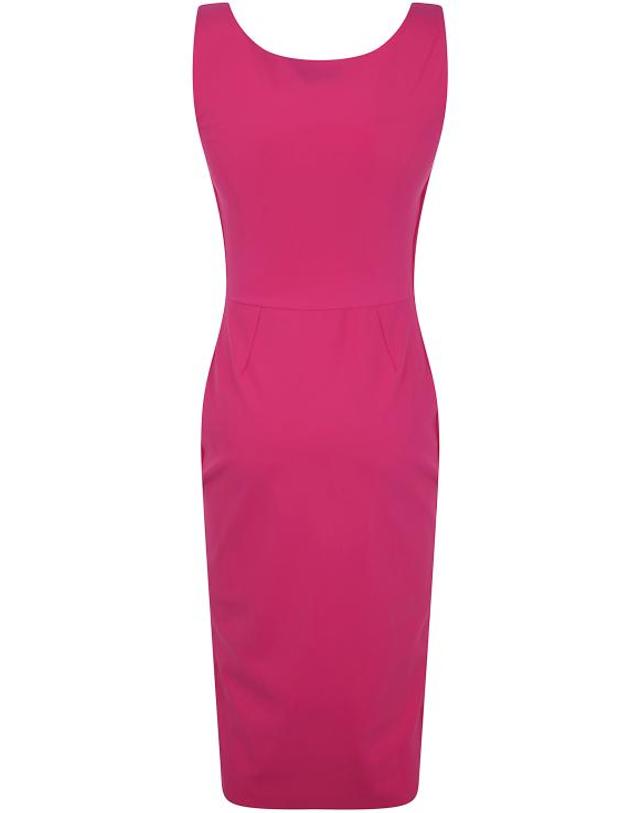 키아라보니 [해외직구] 25SS 키아라보니 미디 원피스 JOSUKE 476 SPICY PINK 착용컷