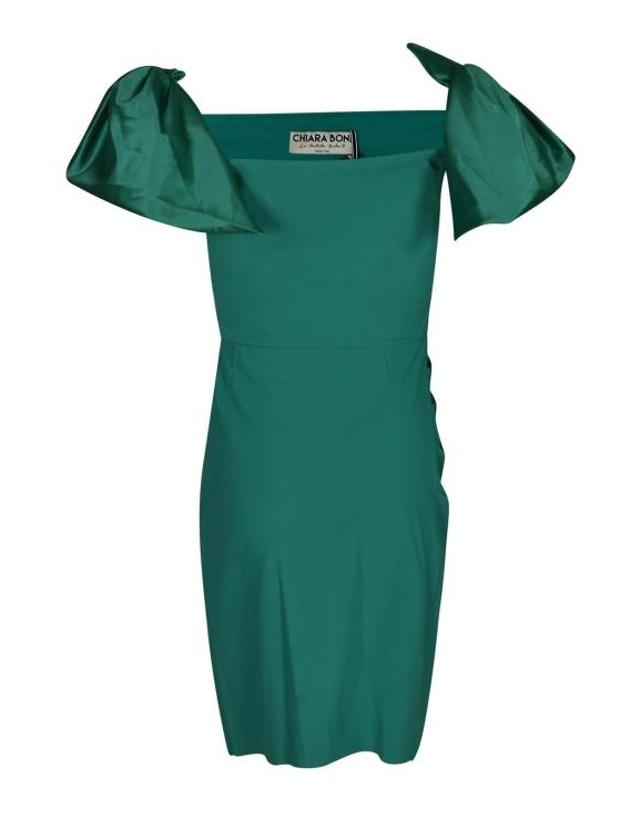 키아라보니 [해외직구] 25SS 키아라보니 미디 원피스 ABCOKURATABS66848 Green 착용컷
