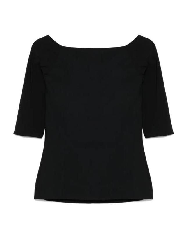 키아라보니 [해외직구] 25FW 키아라보니 반팔 티셔츠 TOSAFFBS 37 BLACK 착용컷