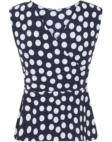 [해외직구] 26SS 키아라보니 민소매 티셔츠 TOOLIWIASJE ST STT728V2 BETTE BIG BLACK