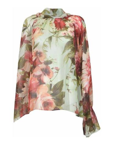 [해외직구] 26SS 키아라보니 블라우스 CMSLAWAGGSTS729V1 BEIGE