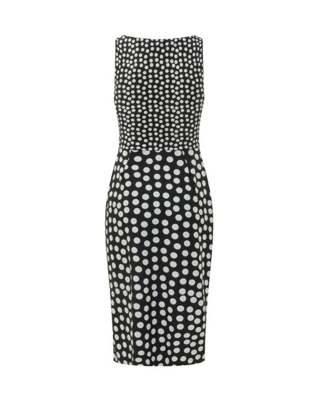 키아라보니 [해외직구] 26SS 키아라보니 미디 원피스 ABGEKANSJERCFST STT742 BETTE SMALL BLACK BETTE BIG BLACK 착용컷
