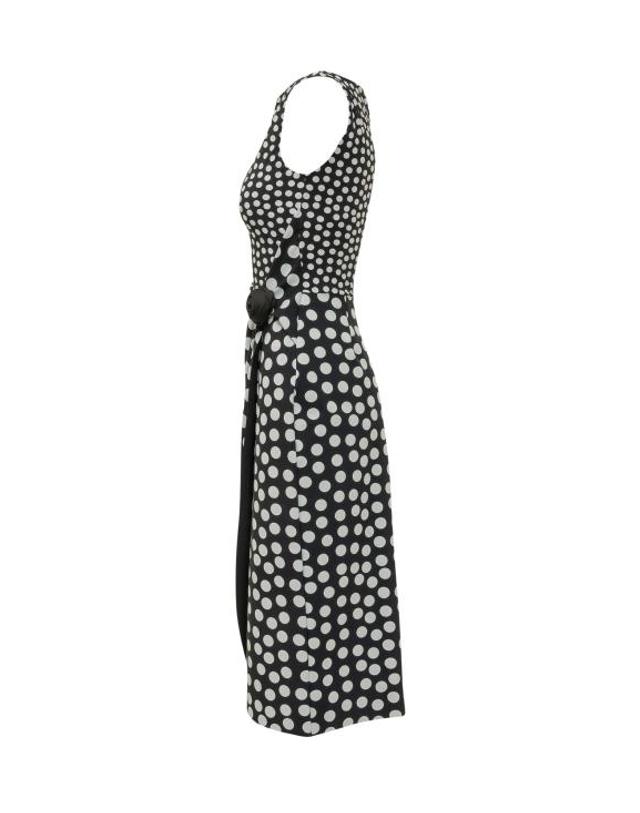 키아라보니 [해외직구] 26SS 키아라보니 미디 원피스 ABGEKANSJERCFST STT742 BETTE SMALL BLACK BETTE BIG BLACK 착용컷