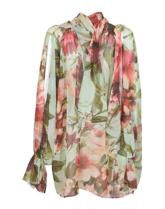 키아라보니 [해외직구] 26SS 키아라보니 블라우스 CMSLAWAGGSTS729V1 BEIGE 착용컷