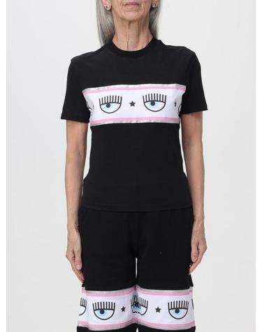 [해외직구] 24SS 키아라 페라그니 반팔 티셔츠 76CBHL03CJL01 899 Black