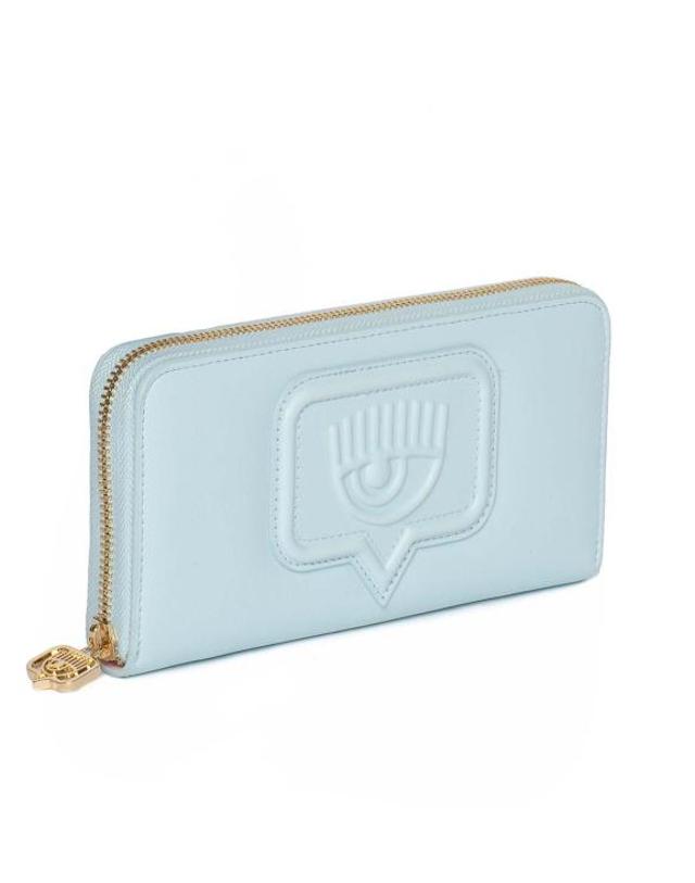 키아라 페라니 [해외직구] 22FW 키아라 페라그니 지갑 73SB5PA1ZS517216 Light Blue 착용컷