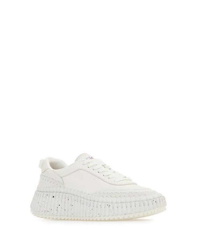 끌로에 [해외직구] 26FW 끌로에 스니커즈 CHC24S00RBD 100 BRILLIANT WHITE 착용컷