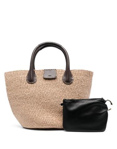 [해외직구] 23SS 끌로에 X 에레스 토트백 CHC23US163K11 PALMA232 Brown