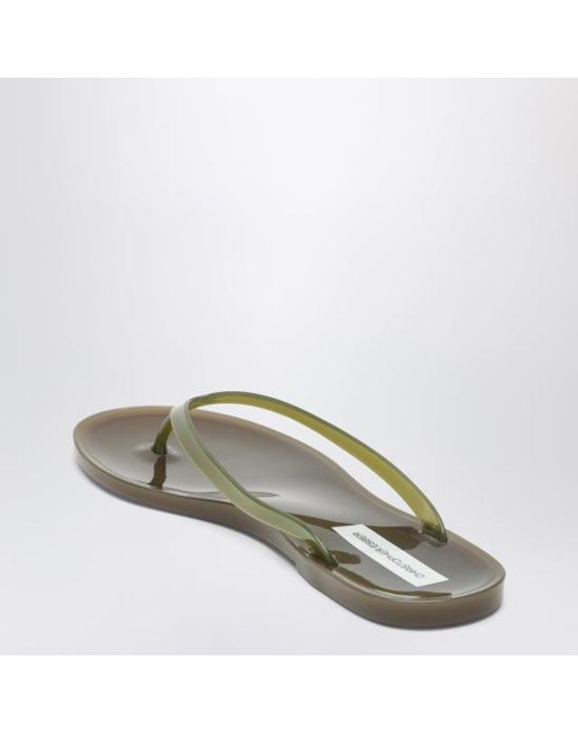 크리스토퍼에스버 [해외직구] 26FW 크리스토퍼에스버 샌들 24029356PVC Green 착용컷