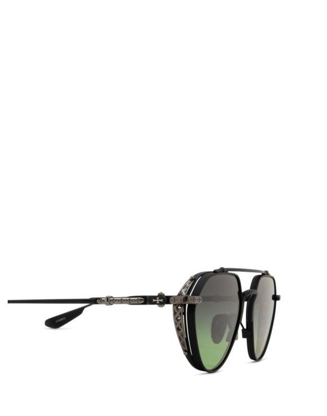 크롬 하츠 [해외직구] 26FW 크롬하츠 선글라스 FREE RIDE SUN MBK MATTE BLACK 착용컷