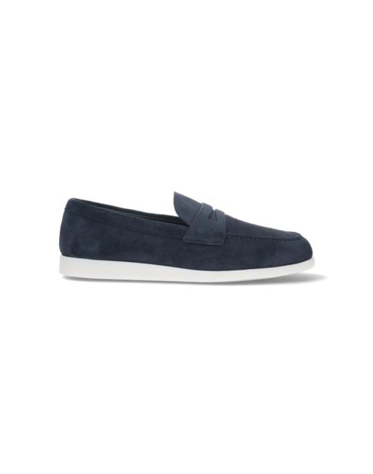 [해외] 25SS 처치스 포츠머스 스웨이드 로퍼 EDB149 9CA F0ABM Blue E8CQXX14468