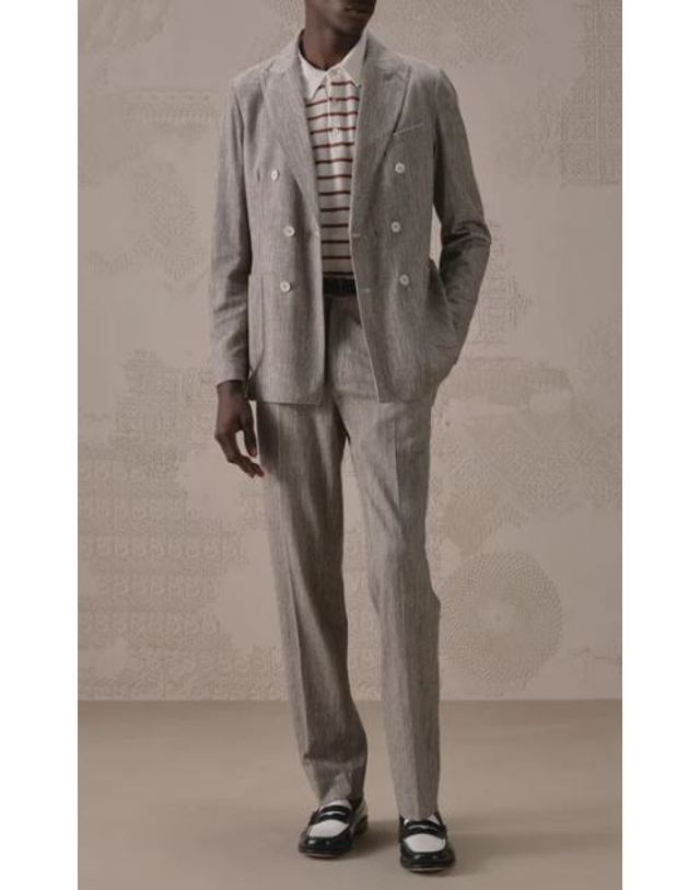 치르콜로 1901 [해외직구] 26SS 치르콜로1901 수트 자켓 CN5254SCRUB Grey 착용컷