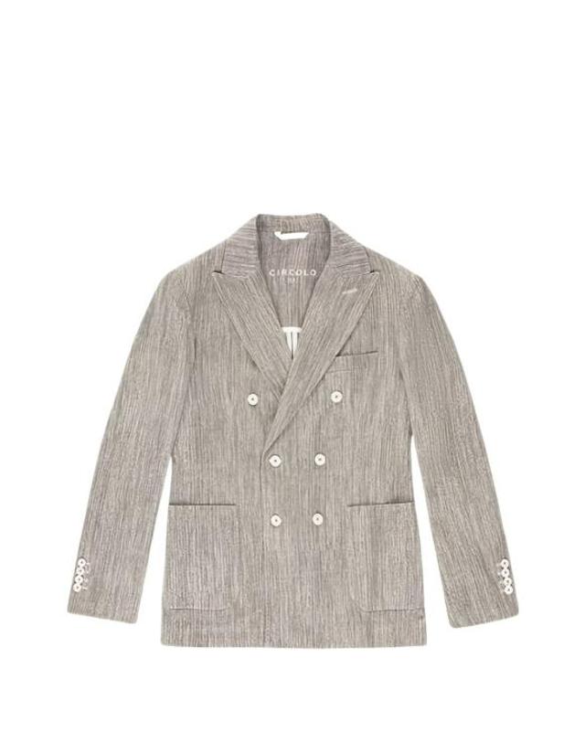 치르콜로 1901 [해외직구] 26SS 치르콜로1901 수트 자켓 CN5254SCRUB Grey 착용컷