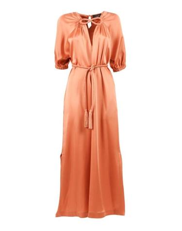 [해외직구] 26SS 클립스 롱 원피스 E010 9420 Orange