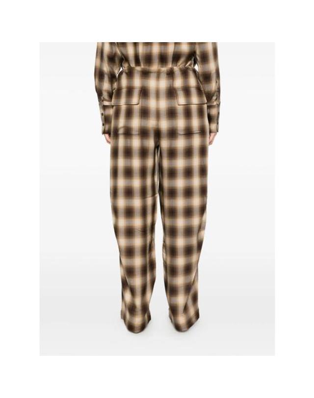 씨오 [해외직구] 26FW 씨오 스트레이트 팬츠 5865SMTP BROWN BROWN NEUTRALS 착용컷