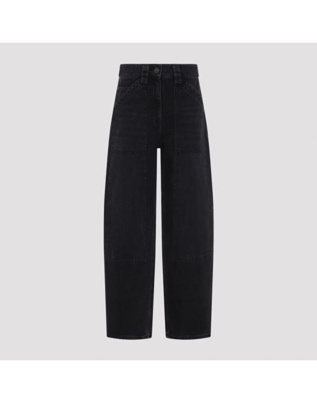 씨오 [해외직구] 26FW 씨오 데님 팬츠 5180SBD 001 BLACK 착용컷
